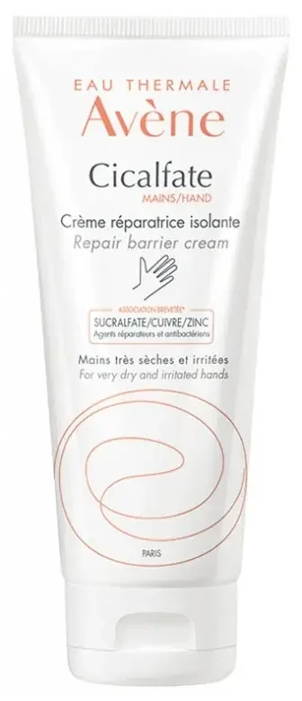 Avène Cicalfate Eau Thermale – – Mains Crème Réparatrice Isolante – Peaux Trèsèches Gercées et Fendillées 100 ml