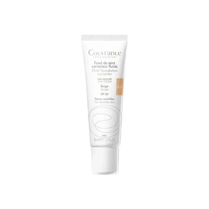 Avene Couvrance fond de teint correcteur fluide SPF20 N°2,5 beige 30ml