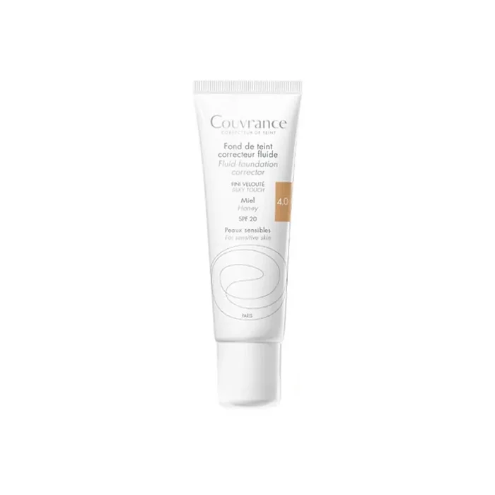 Avene Couvrance fond de teint correcteur fluide SPF20 N°4 miel 30ml