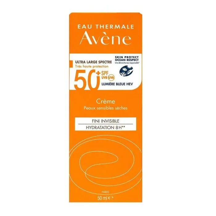 Avene crème solaire invisible spf 50+ tube 50 mL