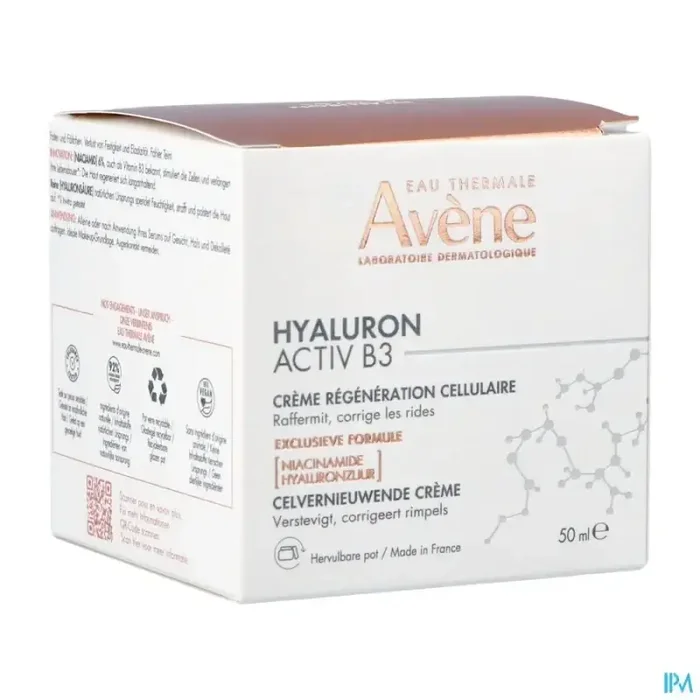 Avène hyaluron activ b3 jour crème regeneration cellulaire 50ml