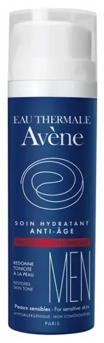 Avène Men Eau Thermale – – Soin Hydratant Anti-Âge 50 ml