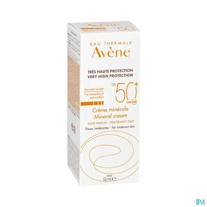 Avène solaire crème minerale SPF50+ 50ml