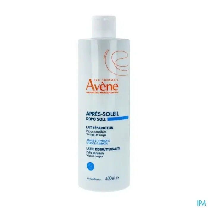 Avène solaire reparateur après soleil gel lacte 400ml