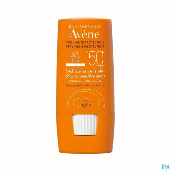 Avène solaire SPF50+ stick zones sensibles 8ml