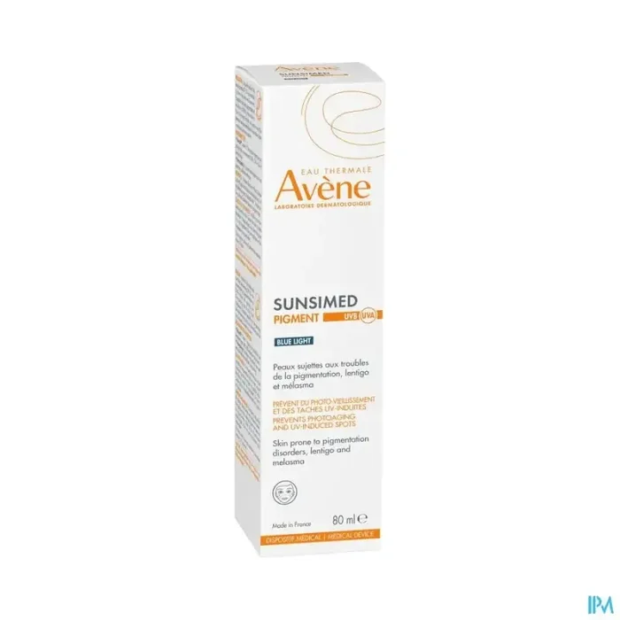 Avène sunsimed pigment blue light fluide SPF50+ 80ml