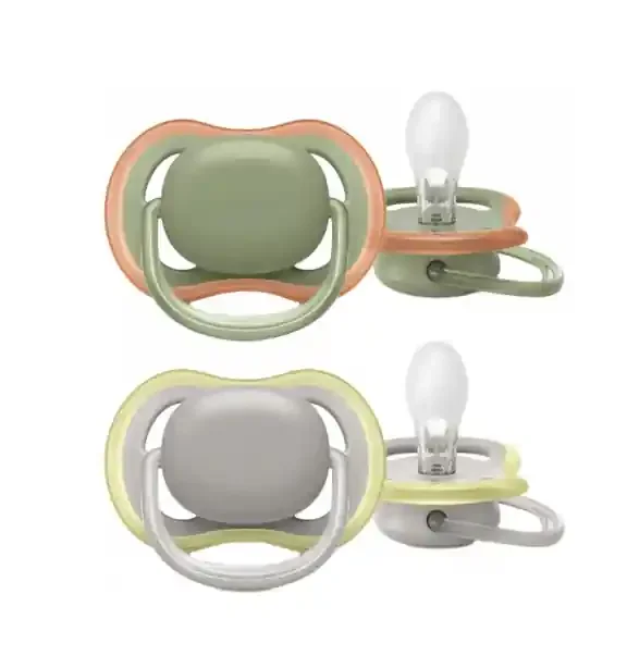 Avent Ultra Air 2 Sucettes Orthodontiques Silicone 6-18 mois