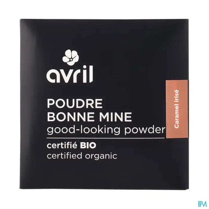 Avril poudre bonne mine caramel irise certifiée bio 11g
