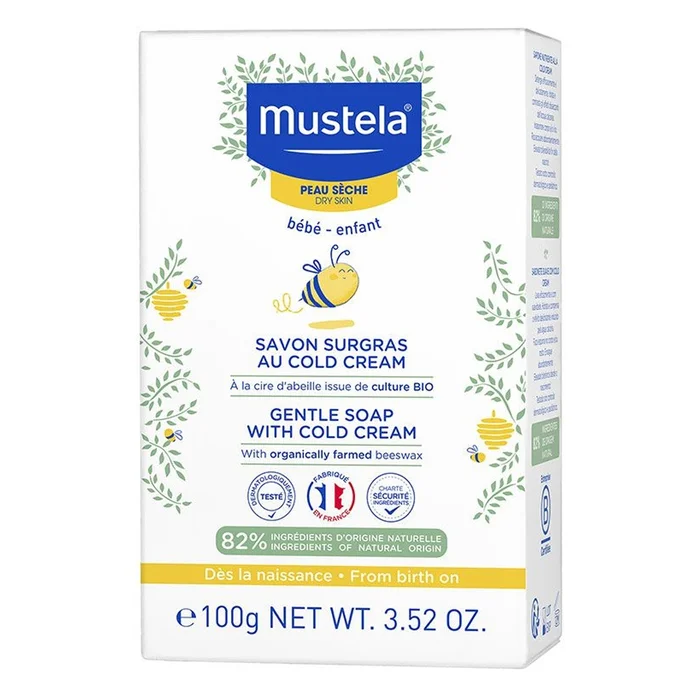 Bébé – Enfant – Savon Surgras Au Cold-Cream – Peau Sèche Bébé – 100G