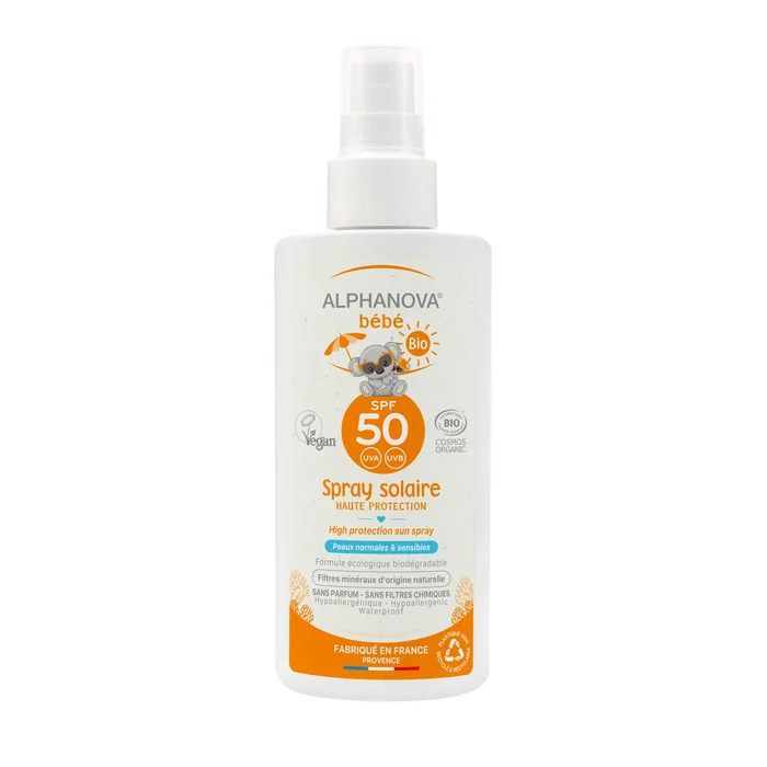 Bébé Sun SPF50 – Crème Solaire Bébé 125 ml