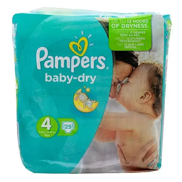 Baby-dry 25 couches 7-18kg (taille 4)