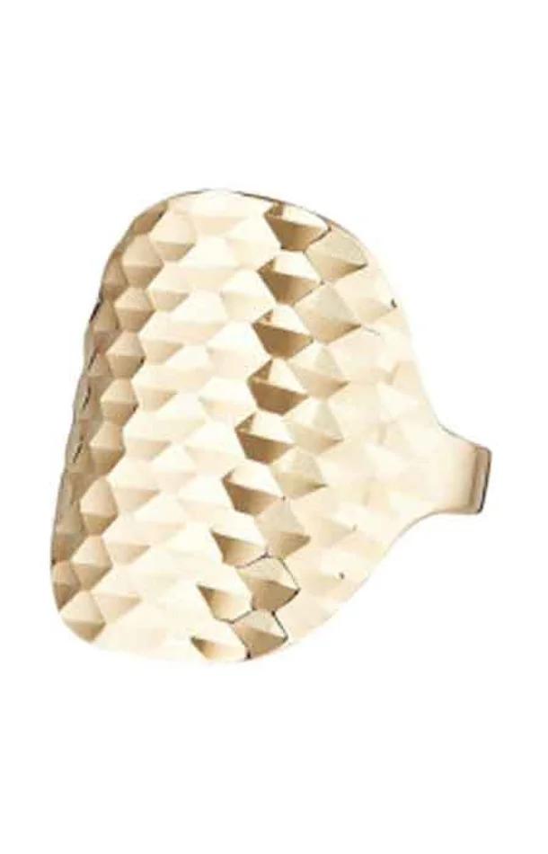 Bague Armadillo – Or jaune 375/1000