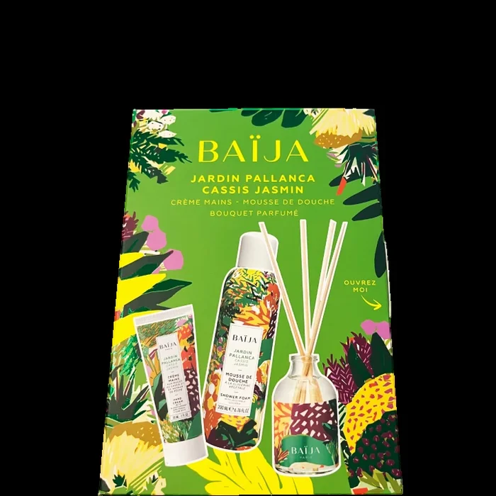Baija Jardin Pallanca Coffret Soin Parfumé et Bouquet Parfumé
