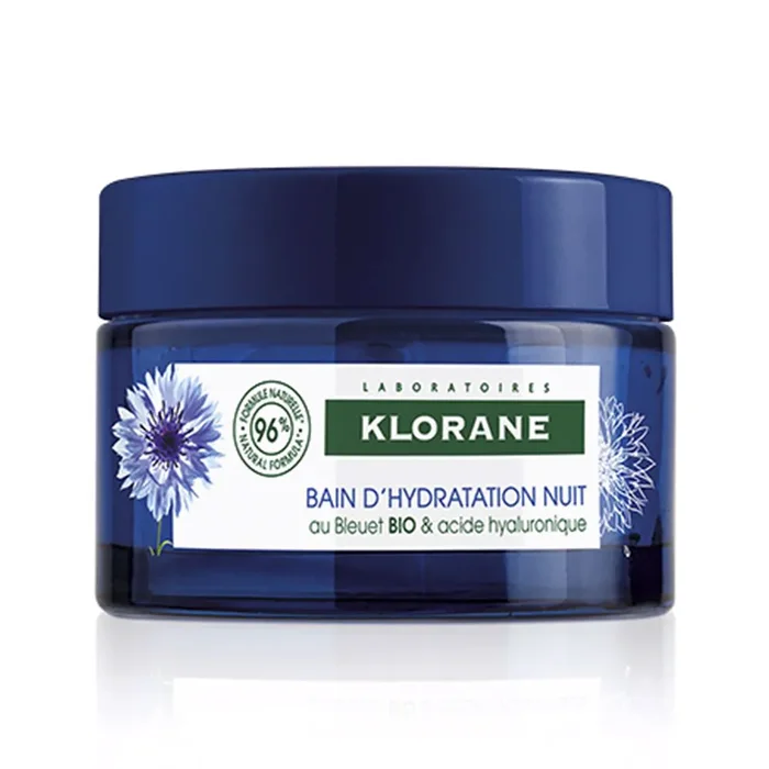 Bain hydratant de nuit BIO BLEUET & ACIDE HYALURONIQUE 50 ml