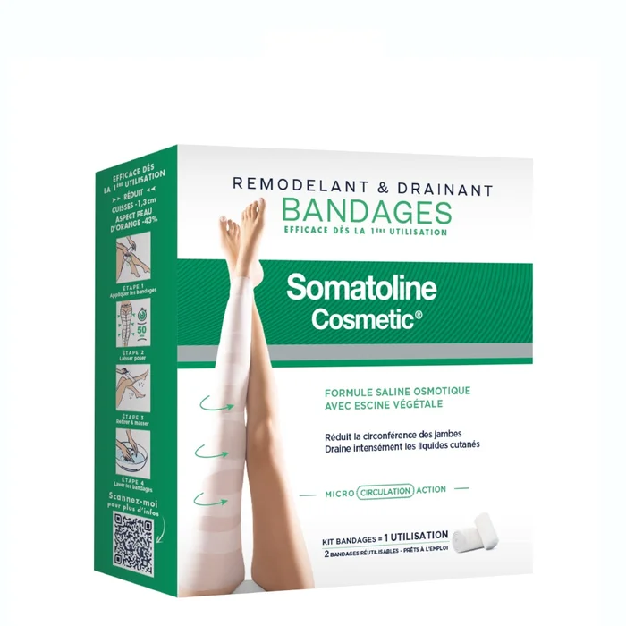 Bandages Remodelants et Drainants – 2 Bandages