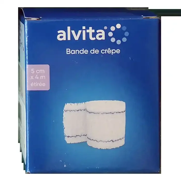 BANDE DE CRÊPE 5CM X 4M ALVITA