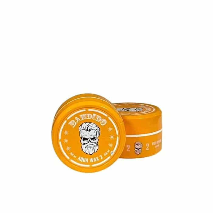 Bandido – Cire capillaire Aqua Wax « 2 » ORANGE