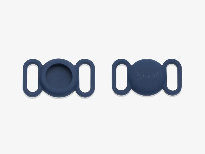Bandit étui en silicone pour AirTag bleu marine