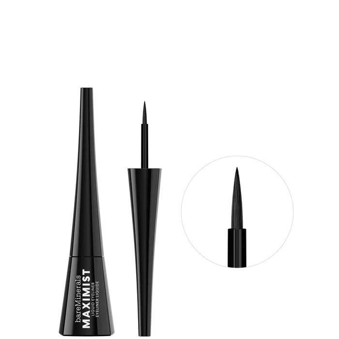 bareMinerals Maximist Eyeliner Liquide – Noir 4 ml