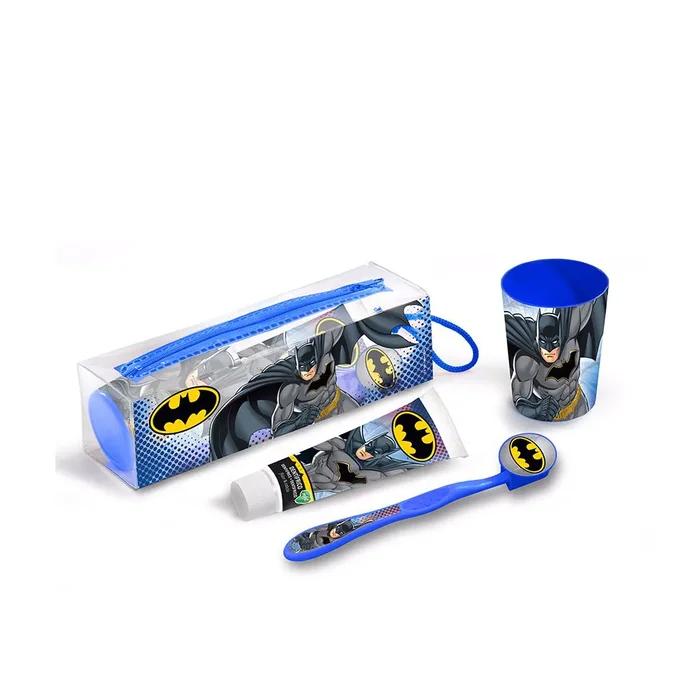 BATMAN CUIDADO DENTAL cofanetto 4 pz