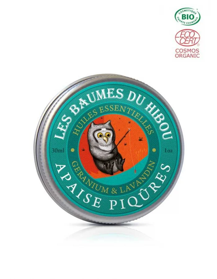 BAUME DU HIBOU certifié BIO – Apaise piqûres
