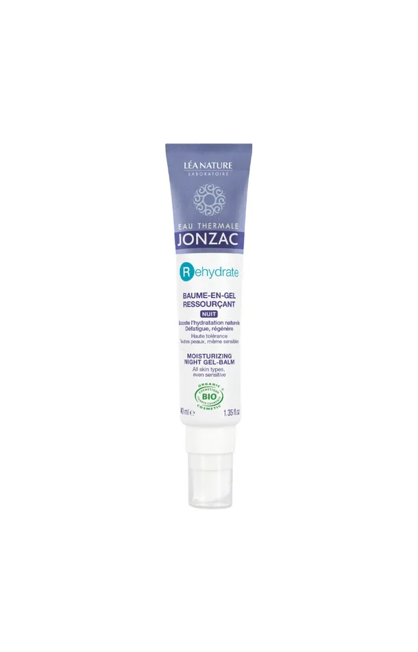 Baume-en-gel ressourçant nuit bio – Rehydrate – Peaux déshydratées