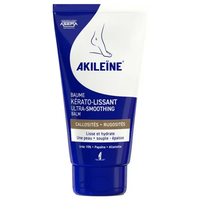 BAUME KERATO LISSANT PIEDS CALLOSITÉS RUGOSITÉS 75ML AKILEINE