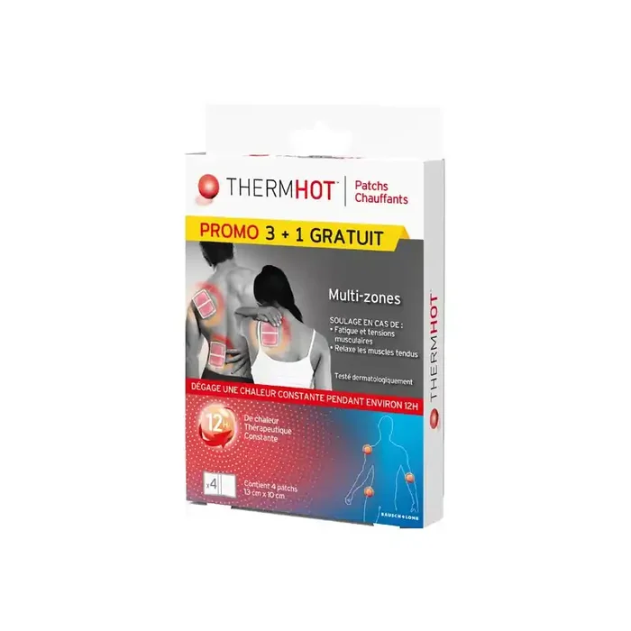 Bausch & Lomb Thermhot multizones patchs chauffants 3+1 gratuit