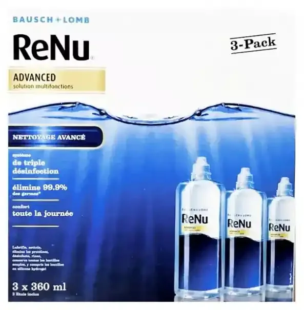 Bausch + Lomb Renu Advanced 3 x 360 ml