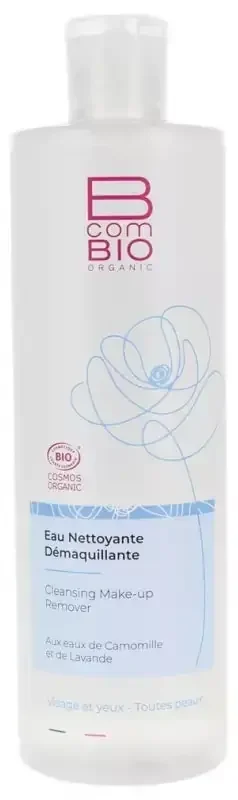 BcomBIO Eau Nettoyante Démaquillante Visage et Yeux Bio 400 ml