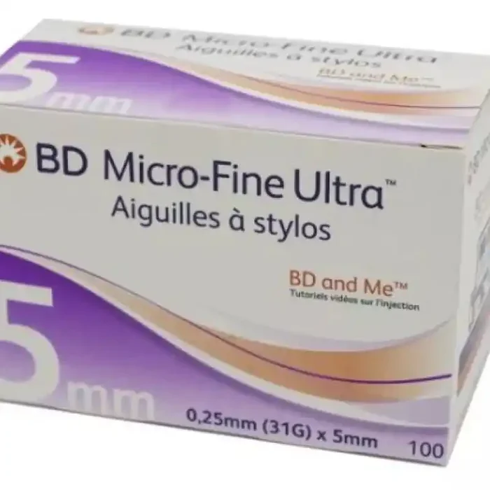 BD Micro Fine+ 5mm (31G) – Aiguilles à stylos x 100
