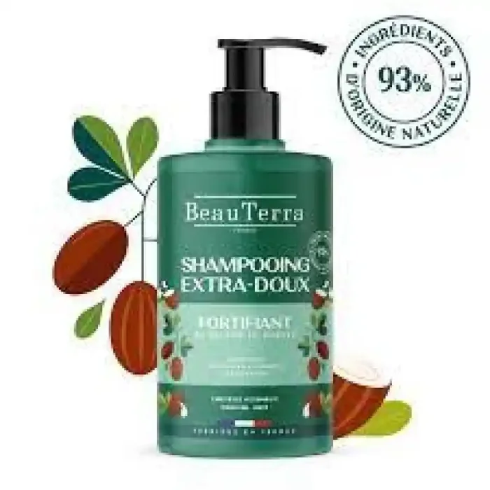 BEAUTERRA – Shampooing extra doux fortifiant 750 mL
