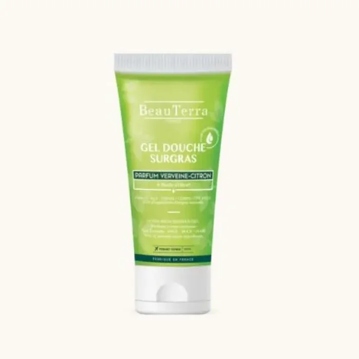 BeauTerra Gel Douche Surgras Verveine-Citron 100 mL