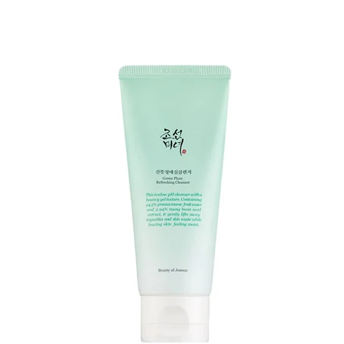 Beauty Of Joseon Prune Verte Gel Nettoyant Fraîcheur
