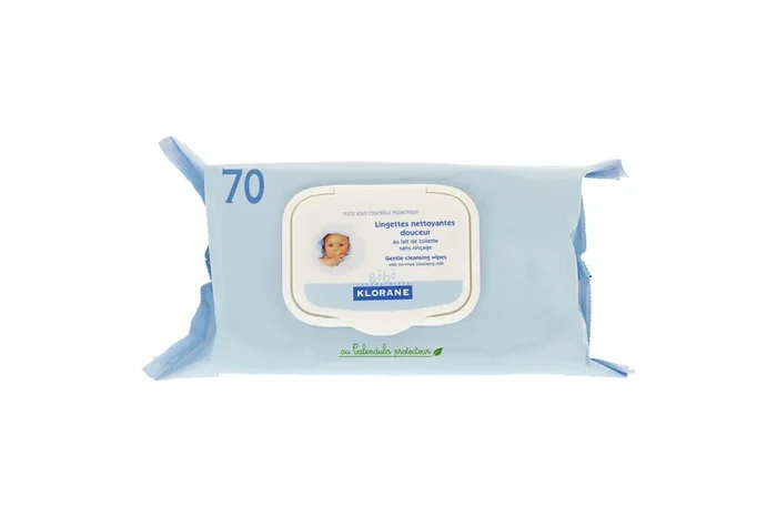Bébé 70 lingettes nettoyantes douceur siège