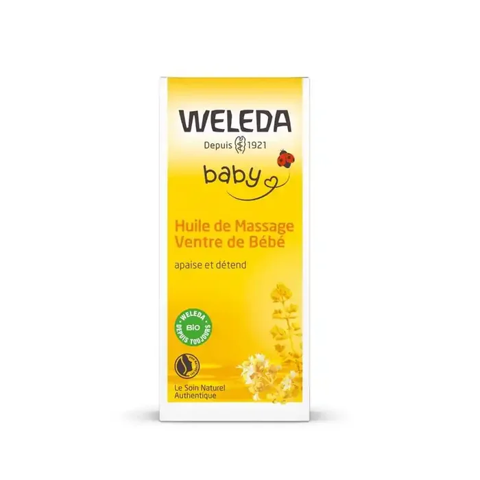 BEBE HUILE DE MASSAGE VENTRE WELEDA