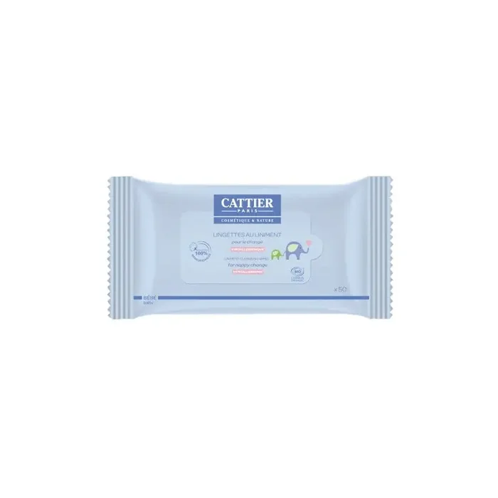BEBE LINGETTES AU LINIMENT X50 BIO CATTIER PARIS