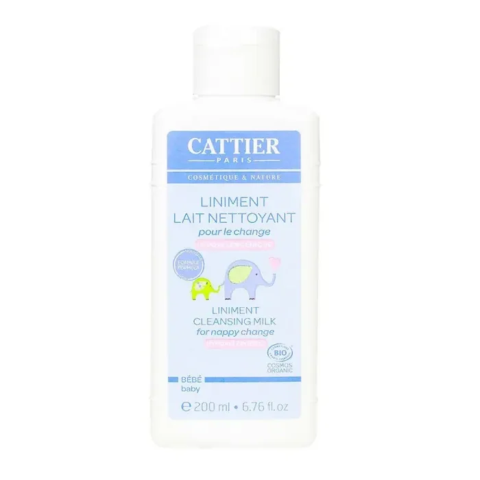 BEBE LINIMENT LAIT NETTOYANT 200ML CATTIER