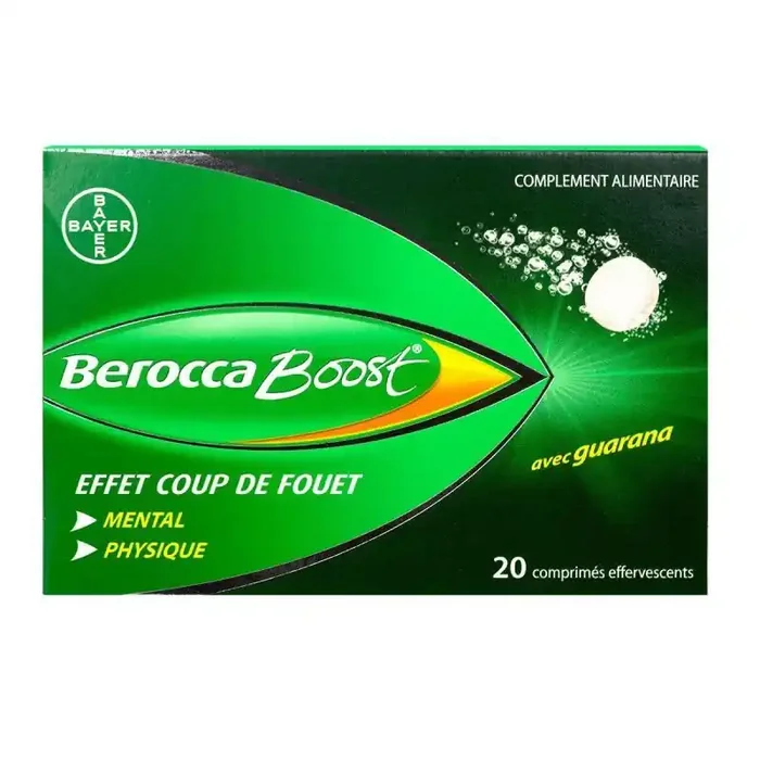 Berocca Boost – 20 Comprimés effervescents