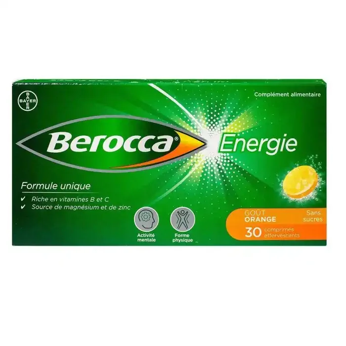 Berocca Energie – 30 comprimés effervescents
