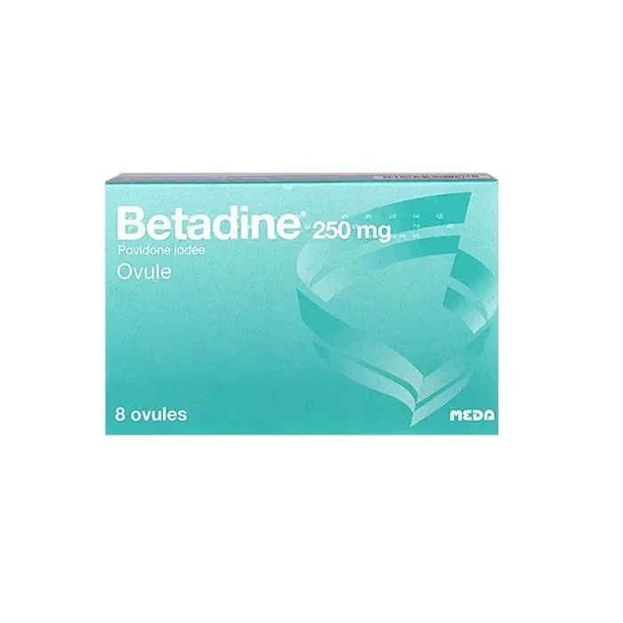 Betadine 250mg Ovule – boîte de 8