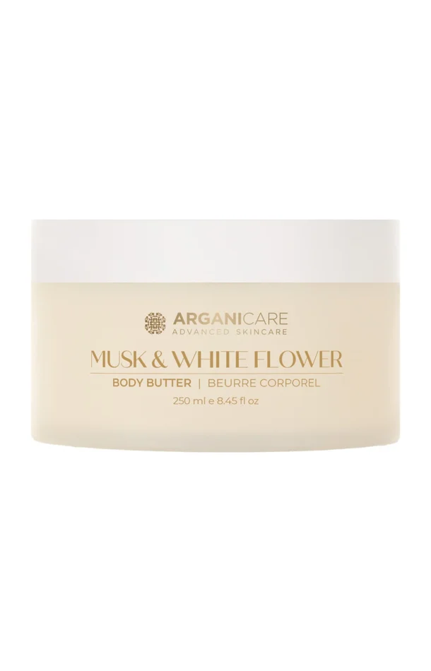Beurre corporel – Musc et fleurs blanches – 250 ml