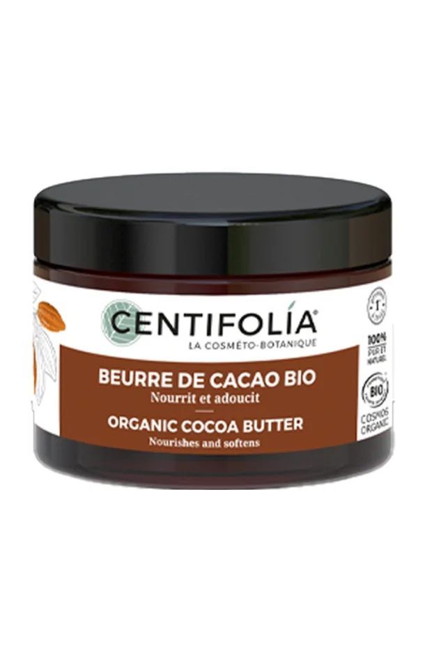 Beurre de cacao bio – Nourrissant & adoucissant – Corps & cheveux – 125 ml