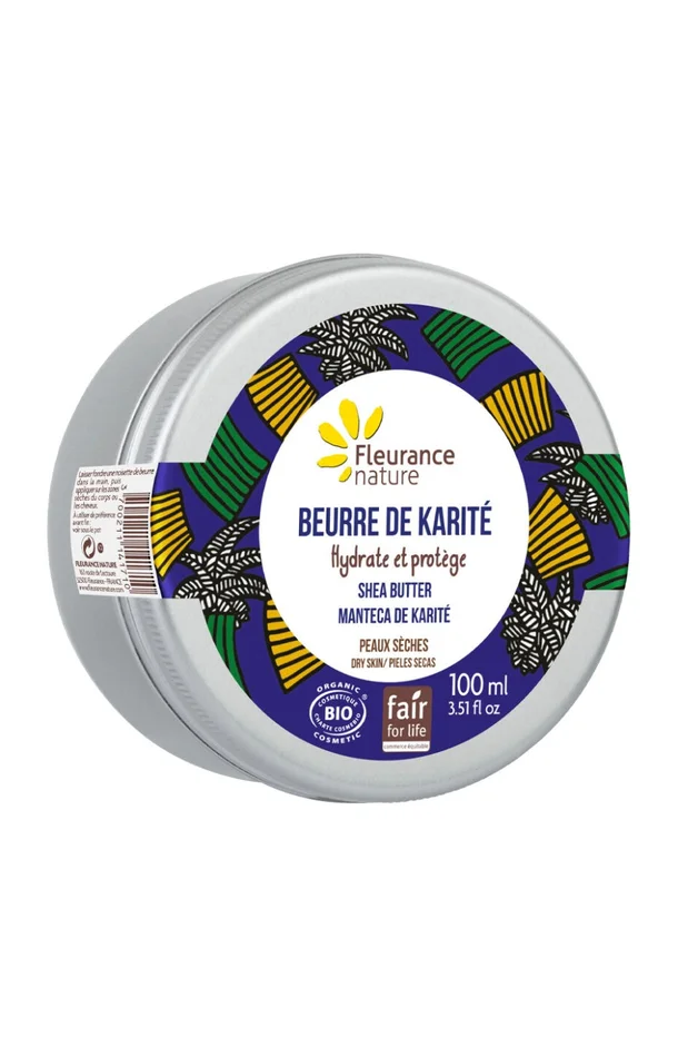 Beurre de karité bio hydratant – Peaux sèches – 100 ml