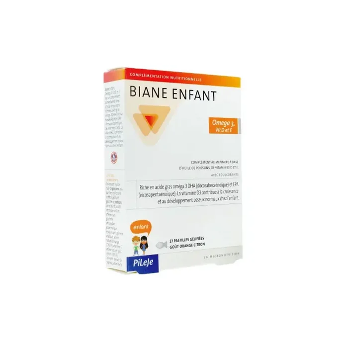 BIANE ENFANT 27 PASTILLES GELIFIÉES PILEJE