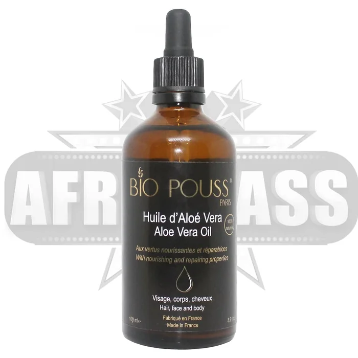 BIO POUSS Huile d’Aloé Vera 100% naturel 100ml