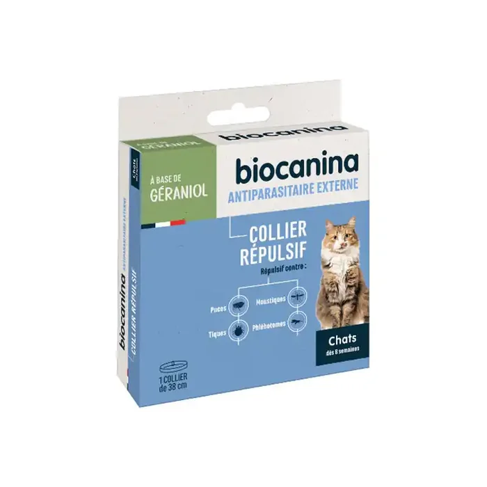 Biocanina collier repulsif chats
