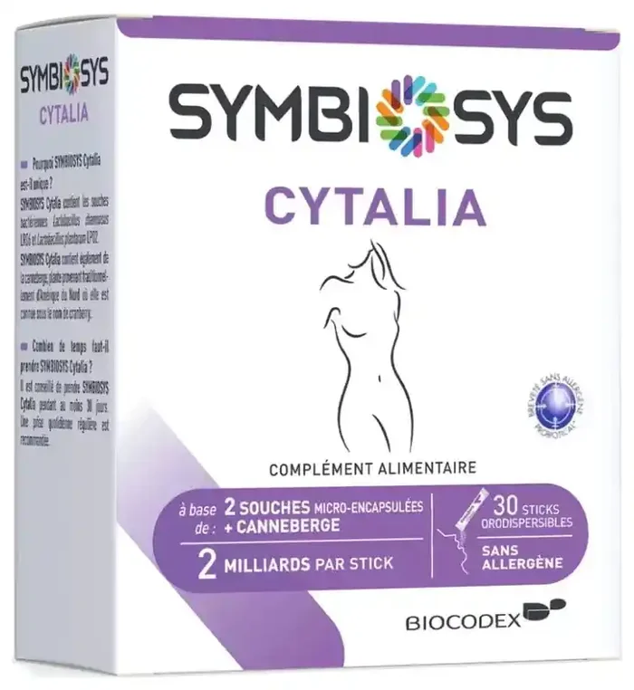Biocodex Symbiosys Cytalia 30 Sticks Orodispersibles