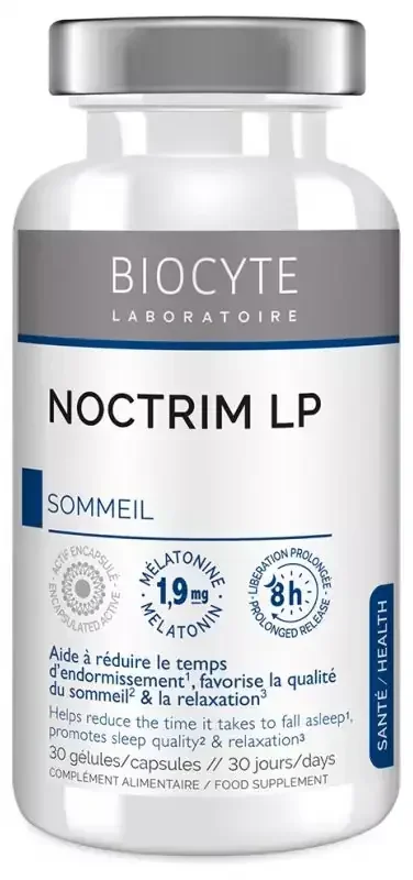 Biocyte Noctrim LP Sommeil 30 Gélules