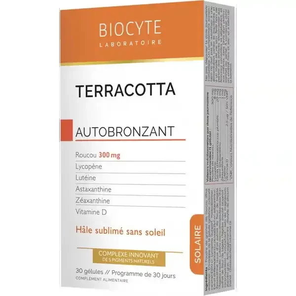 Biocyte Nutricosmetic Autobronzant Terracotta Cocktail x 30